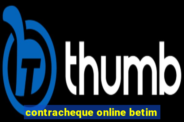 contracheque online betim